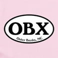 thumbnail image 2 of CafePress - OBX Outer Banks, NC Oval Infant Bodysuit - Baby Light Bodysuit, Size Newborn - 24 Months, 2 of 4