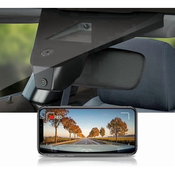 Fitcamx 4K Dash Cam for 2024-2026 Acura MDX & Type S (HD2-D4600), OEM Look WiFi, Plug & Play, Night Vision, G-Sensor, Loop Recording, 64GB