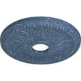thumbnail image 3 of Ekena Millwork 18"OD x 3 3/4"ID x 1 1/2"P Bailey Ceiling Medallion (Fits Canopies up to 5 3/4"), Hand-Painted Americana Crackle, 3 of 6