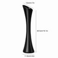 thumbnail image 3 of Black Vase Table Ceramic Vases,Skinny Long Vase for Pampas Grass,Modern Minimalist Style Flower Vases for Home Decor Office Decoration,Centerpieces, 3 of 6