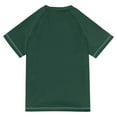 thumbnail image 6 of FORMRS Boys Rash Guard with Short Sleeves UPF 50+ Swim Shirts Sizes 3-12T, Red Christmas Trees, 6 of 6