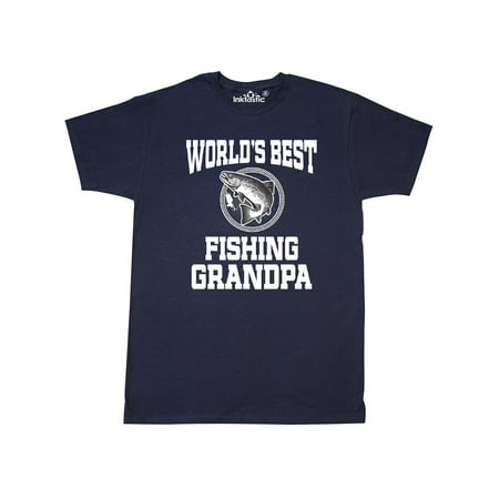Fishing Grandpa Fathers Day Gift T-Shirt