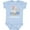 AE-Light Blue, variant on Inktastic My Great Grandma Loves Me to the Moon and Back Elephant Boys or Girls Baby Bodysuit