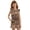 Aztec Geometric, variant on ZIATUBLES Aztec Geometric Print Girls Summer Romper Ruffle Cap Sleeves One-Piece Short Jumpsuit Soft Comfort Kids Casual Playsuit with Pockets for 5-6 Y