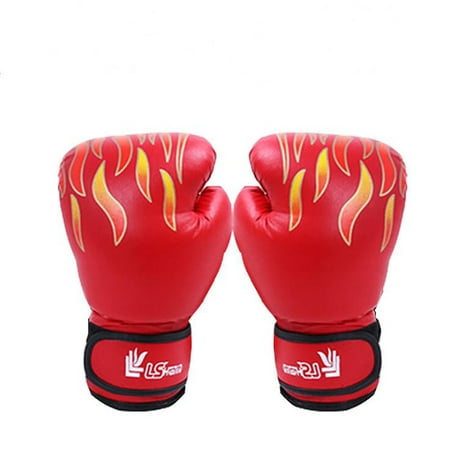Newly Red Flame Hutu Boxing Gloves For Adults And Children Cartoon ...