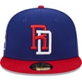 thumbnail image 2 of Men's New Era Blue Dominican Republic Baseball 2023 World Baseball Classic 59FIFTY Fitted Hat, 2 of 4