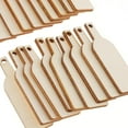 thumbnail image 4 of Etiquetas de madera para botellas de vino en blanco Yuyangstore, 4 of 8