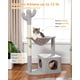 thumbnail image 2 of Árbol para Gatos MUTTROS Cactus 40 Torre para Gatos con Poste Rascador Gris, 2 of 7
