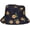 Black2, variant on CoCopeaunts Women Bucket Hat Fashion Cotton Beach Sun Hats Reversible Foldable Summer Fisherman Hat for Travel Outdoor Hiking