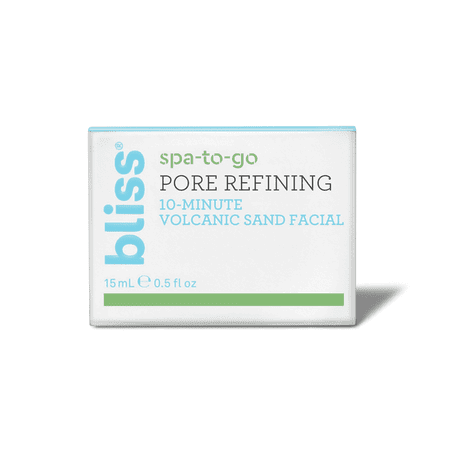 Bliss Pore Refining Volcanic Sand Facial - 0.5 fl oz