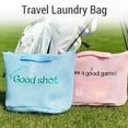 thumbnail image 3 of Bolsa De Lavandería De Gran Capacidad, Bolso Organizador De Ropa Sucia Para Lavandería De Viaje, Adecuado Para Entrenamientos De Gimnasia, Uso Escolar, Viajes De Fin De Semana, 3 of 7
