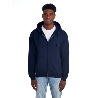 Jerzees Men's NuBlend Fleece Full Zip Hoodie Sweatshirts, Sizes S-3XL