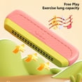 thumbnail image 4 of Ganfancp Armónica para Niños Instrumento Musical de Soplado para Principiantes Alumnos de Jardín de Infancia Regalo Niños Pequeños Armónica Juguetes Ofertas Flash Liquidación Armónica*1, 4 of 7