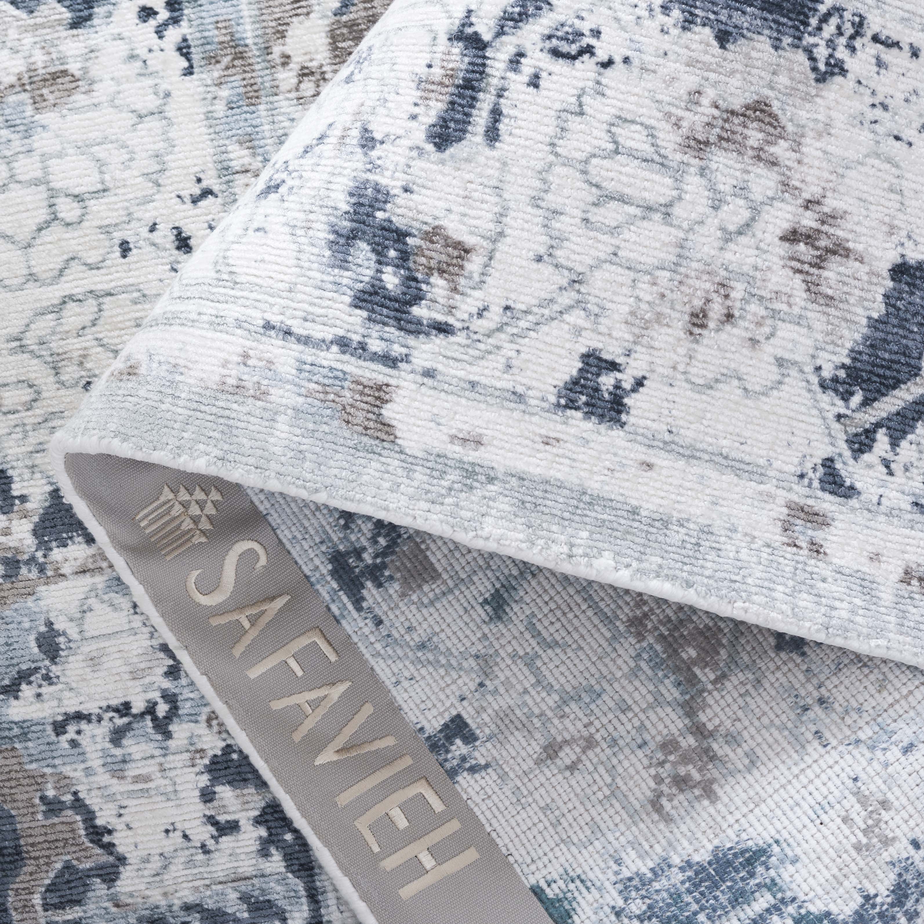 Safavieh Mirage Bethanie Distressed Area Rug, Blue/Creme, 6' x 9'