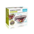 thumbnail image 2 of Tomorrow's Kitchen Single Serve Steamer with Grey Silicone Draining Lid, 2 of 2