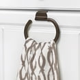thumbnail image 6 of spectrum diversified ashley over-the-cabinet towel ring, bronze, 6 of 7