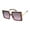 Tortoise & Gold, variant on Martha Stewart Women's MS147 Oversized UVA and UVB Protective Square Fashion Sunglasses, 54mm