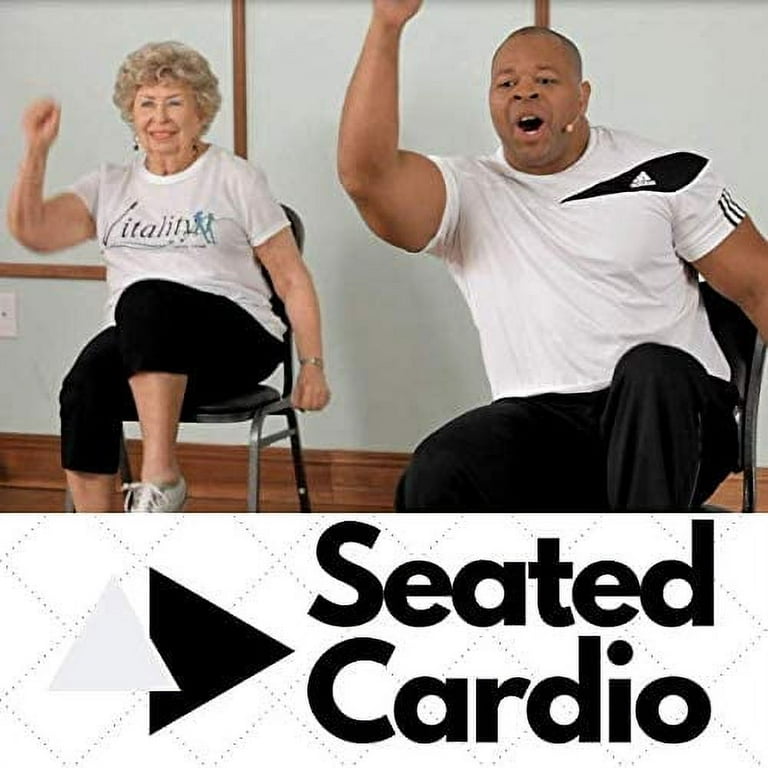 Easy to Follow Chair Exercise for Seniors- 4 DVDs + 30 Seated Senior  Exercise Segments + Resistance Band. with 100s of Workout Combinations,  This is