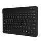 thumbnail image 4 of Teclado inalámbrico Bluetooth de 10 pulgadas con retroiluminación RGB, tecla cuadrada para teléfono, tableta, negro, tailandés, 4 of 5