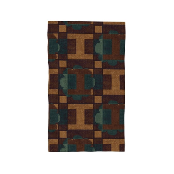 YFYANG Absorbent Towel, Soft Skin-Friendly Abstract Texture Washcloth Bath Towel, Suitable for All Skin, 27.5 x 16-inch