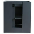 thumbnail image 5 of Bellaterra Home  31 in. Single Oval Sink Vanity with Galaxy Granite Top, Dark Gray & Black, 5 of 14