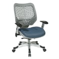 thumbnail image 1 of Scranton & Co Office Chair with Blue Mesh Seat in Fog, 1 of 1