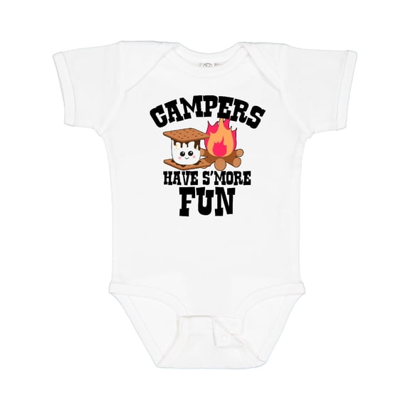 Inktastic Campers Have Smore Fun Boys or Girls Baby Bodysuit