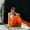 139#Orange, variant on Women's Sweatpants, Powerblend, Fleece Pants, Comfortable Lounge Pants for Women, Casual Fashion Solid Color Drawstring Elastic High Waist Straight Barrel Pants