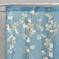 thumbnail image 3 of Flower Drops 72"x72" Shower Curtain, 3 of 5