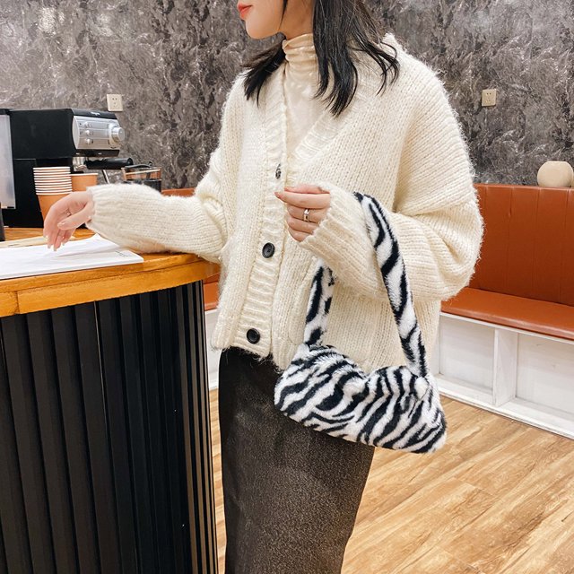 Bolsa de axila con diseño de animales de peluche, minide hombro para mujer, diarios para mujer Ndcxsfigh Para Estrenar
