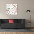 thumbnail image 3 of Epic Graffiti 'Dogwood Garden IV' by Lisa Audit, Canvas Wall Art, 37"x37", 3 of 8