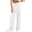 *White, variant on ClodeEU Women's Corduroy Elastic Waist Pleated Straight Leg Pants ,Casual Loose Trousers with Pockets ,Women's Plus L