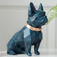 thumbnail image 1 of Puppy Money Box Geometric Prismatic Surface Cartoon Puppy Money Saving Pot Corrosion Resistant Nordic Concise Geometry Puppy Money Saving Box with Money Slot for Home Office, 1 of 9