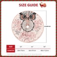 thumbnail image 2 of Xecao Dreamcatcher With Owl Pattern Christmas Tree Skirt Round Xmas Tree Mat Base Cover for Holiday Home Decorations-48", 2 of 6
