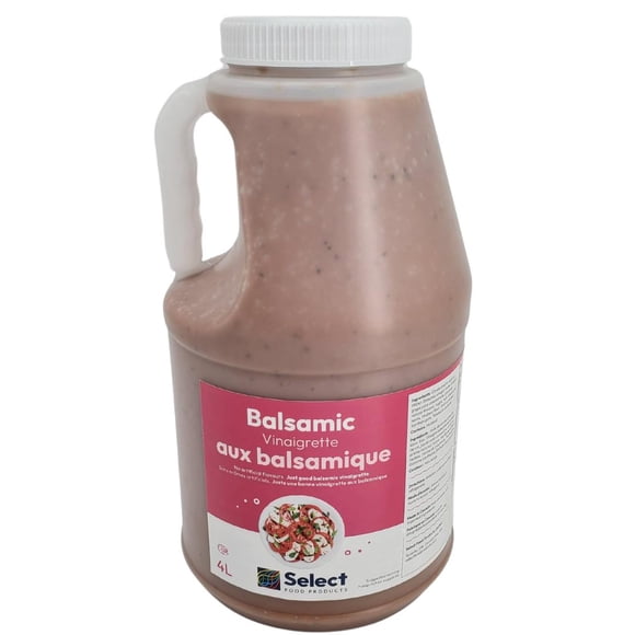 Select Balsamic Vinaigrette - 4L - Pack of 2 - Elevate Your Salads with Rich Flavor (2x4Ltr)