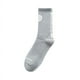 thumbnail image 4 of Calcetines de longitud media de color sólido de moda para hombre, calcetines deportivos versátiles, medias altas, calcetines de baloncesto, primavera y verano, 4 of 4