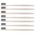 thumbnail image 4 of 10pcs Disposable Toothbrushes Bamboo Charcoal Soft Bristles Toothbrush for Hotel Travel Toiletry, 4 of 5