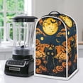 thumbnail image 5 of HELLHERO Halloween Cat Full Moon Food Processor Cover with Handle Proof Stain Dust Cover for Kitchen Home, 5 of 6
