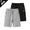 Light Gray, Dark Gray, Navy Blue and Black, variant on Men's Casual Shorts, Elastic Waist Drawstring Sweatpant Shorts with Secure Zipper Side Pockets, Breathable Workout Running Gym Lounge Bermuda Short Pants for Daily Wear & Sports, Big & Tall Available