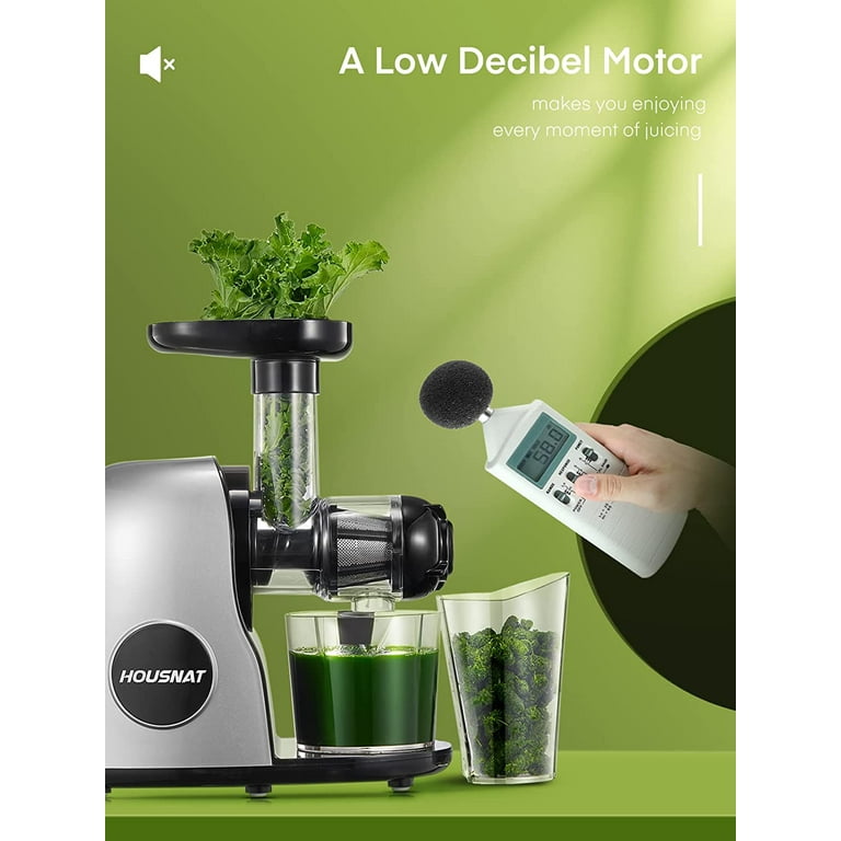 WHALL Slow Juicer, Masticating Juicer, Celery Juicer Machines
