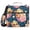 Cute Bear in Popcorn, variant on 3 Ring Zipper Binder with Shoulder Strap Waterproof Trapper Keeper 2 Inch D-Ring 500 Sheets Capacity Cute Panda with Strawberry