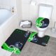 thumbnail image 3 of Juego de alfombras de baño de 3 piezas del equipo Seahawks Alfombra antideslizante para baño de 24 x 16 pulgadas, 3 of 7