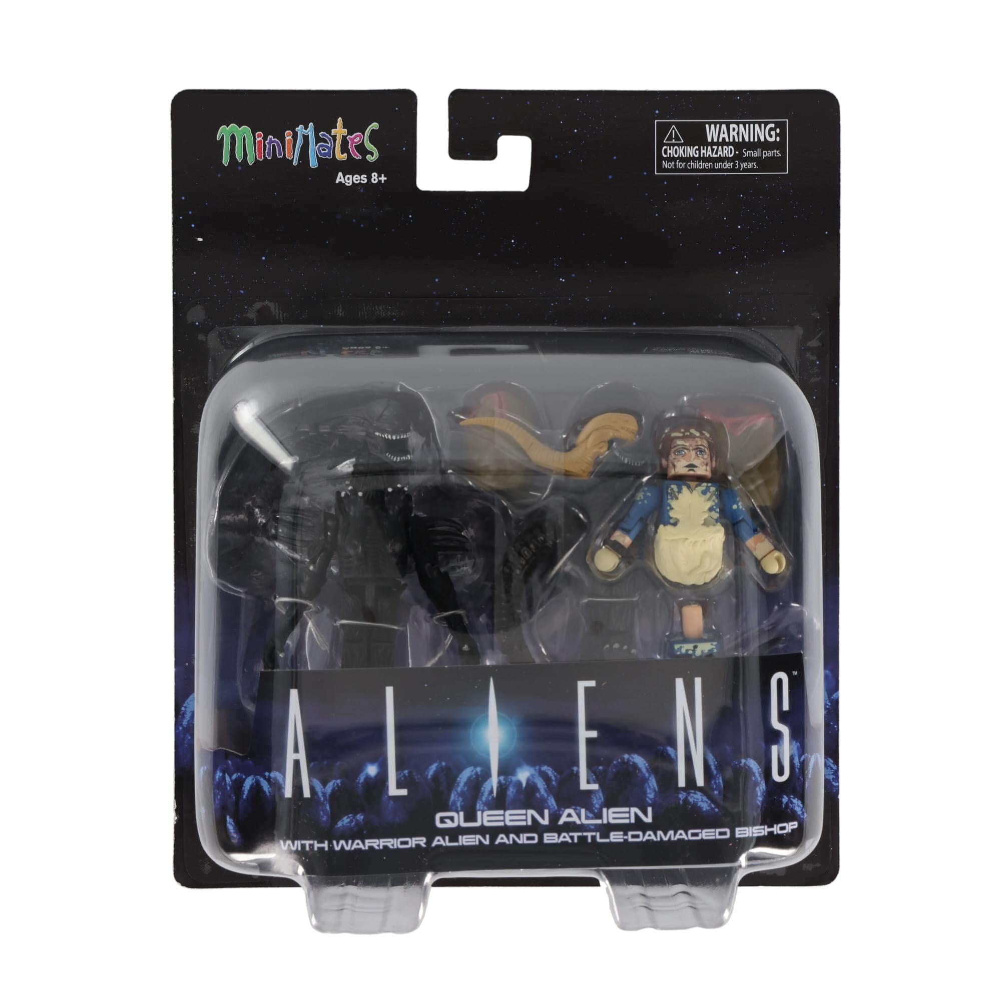 Minimates Queen Alien Minifigure Deluxe Set (with Warrior