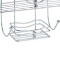 thumbnail image 6 of Bath Bliss 2 Shelf Ocean Design Metal Shower Caddy, Chrome, 6 of 8