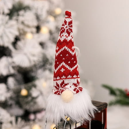 

Christmas Necessities With Lights Old Man\ S Pendant Christmas Decoration Props