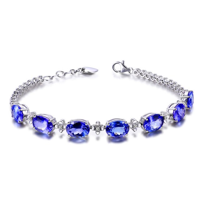 Minnieouse de cristal brillante para mujer, pulseras ajustables decorativas, elegante regalo para esposa y madre, de joyería para el día a día Type3 NO3