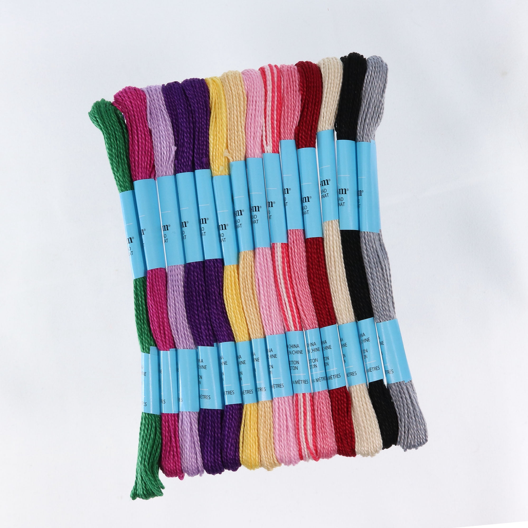 Prism Craft Thread – Embroidery and Cross Stitch Floss – Jumbo Pack of 105 Skeins – 10 Yards per Skein