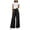Black, variant on PMUYBHF Womens Pajama Pants Soft Joggers Elegant Women's Flowy Drawstring Palazzo Pants Versatile Comfortable Yoga Bottoms Womens Cargo Pants Petite Short Cargo Pants Women Petite Short