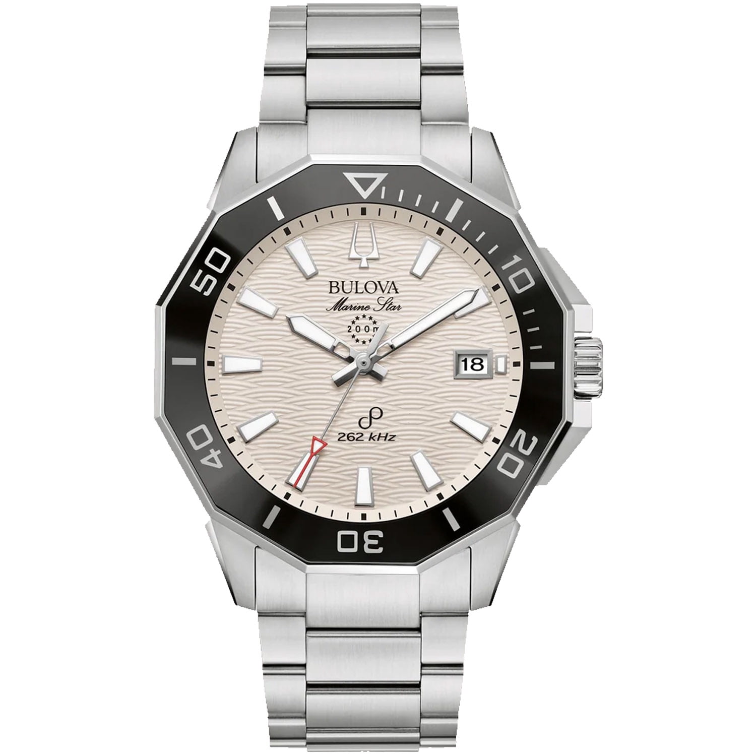 Bulova Marine Star Precisionist Stainless Steel Blue Dial Quartz