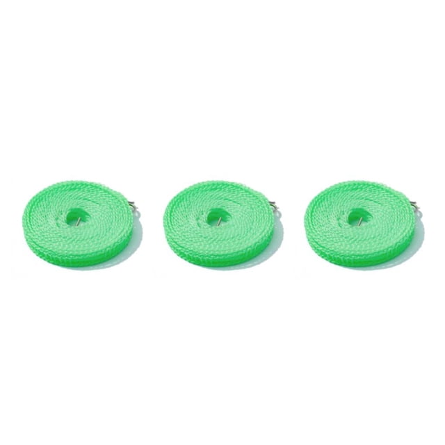 Inteprter Tendedero ajustable para acampar cordón de ropa de viaje 300 cm 5 m 8 m 10 m